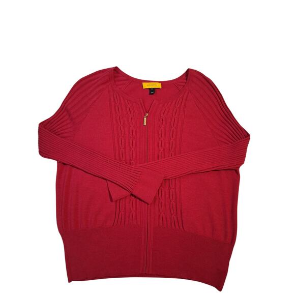 St. John Wool Silk Cashmere Womens XL  Cardigan & Top Quiet Luxury Old Money Set - Picture 3 of 16